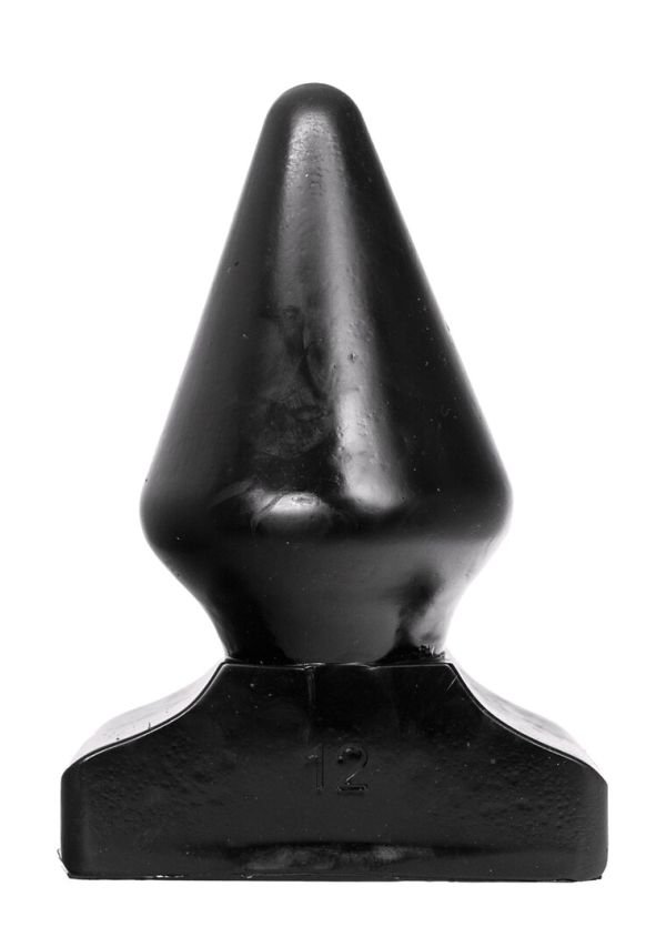 All Black getapereerde plug 23 cm