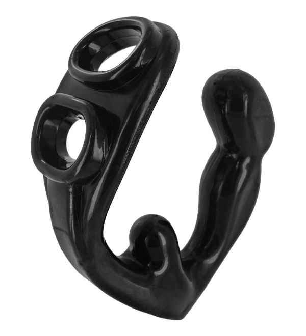 XR Brands Rogue Cock Ring met Perineum en Anaal Spel