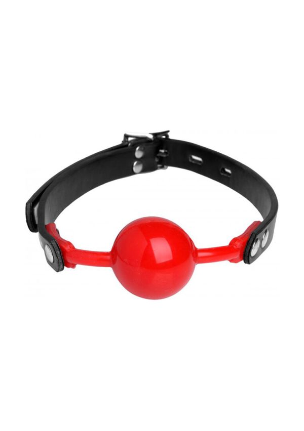 XR Brands Hush comfortabele siliconen ballknevel