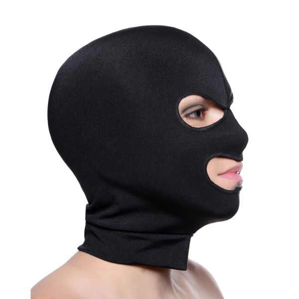 XR Brands spandex masker met open ogen en mond