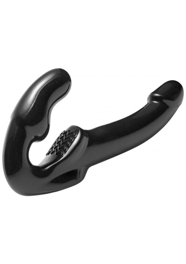 XR Brands Revolver Strapless G-Spot Dildo Gebogen Getextureerd Waterdicht