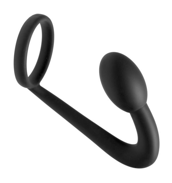 XR Brands Explorer Siliconen Cockring en Prostaattoy