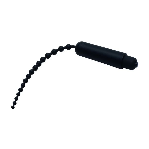 XR Brands Dark Rod trillende urethra-dilator