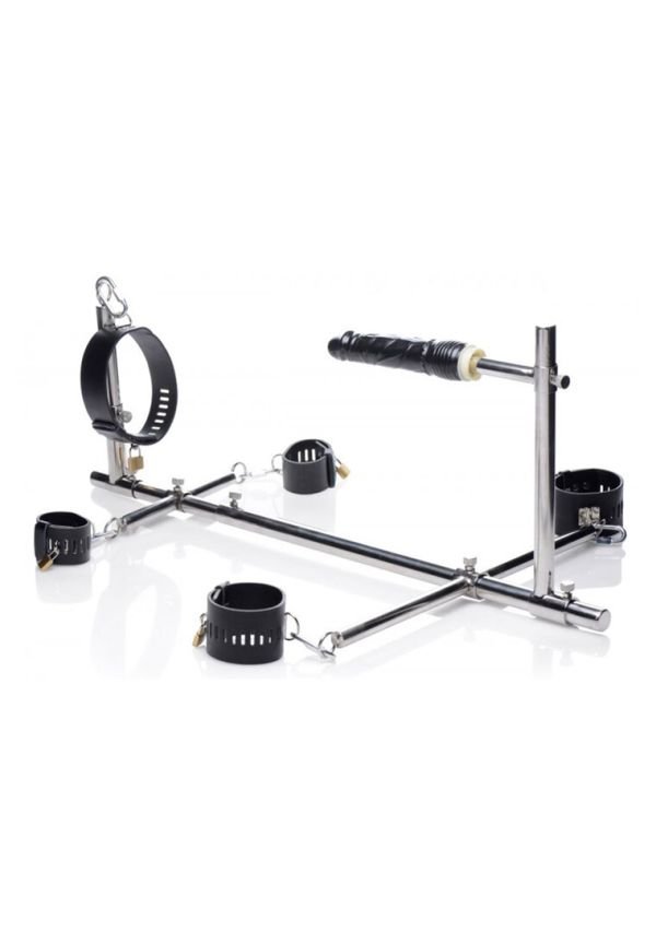 XR Brands Imprisoned metalen bondage blokkade frame