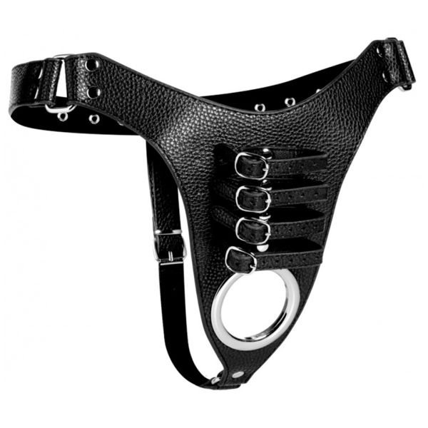 XR Brands Kuisheid Harnas Ringen en Riemen