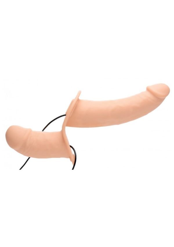 XR Brands Supreme Pleasure vibrerende dubbele harnas