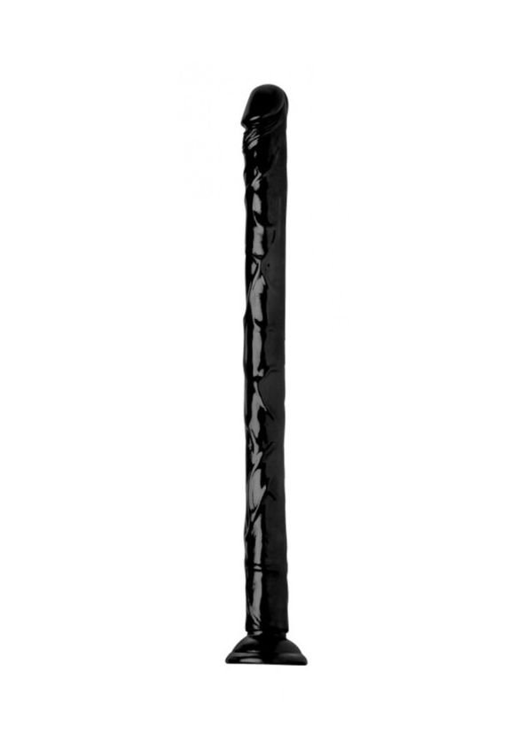 XR Brands Realistisch Slang Zwart Dildo 48cm