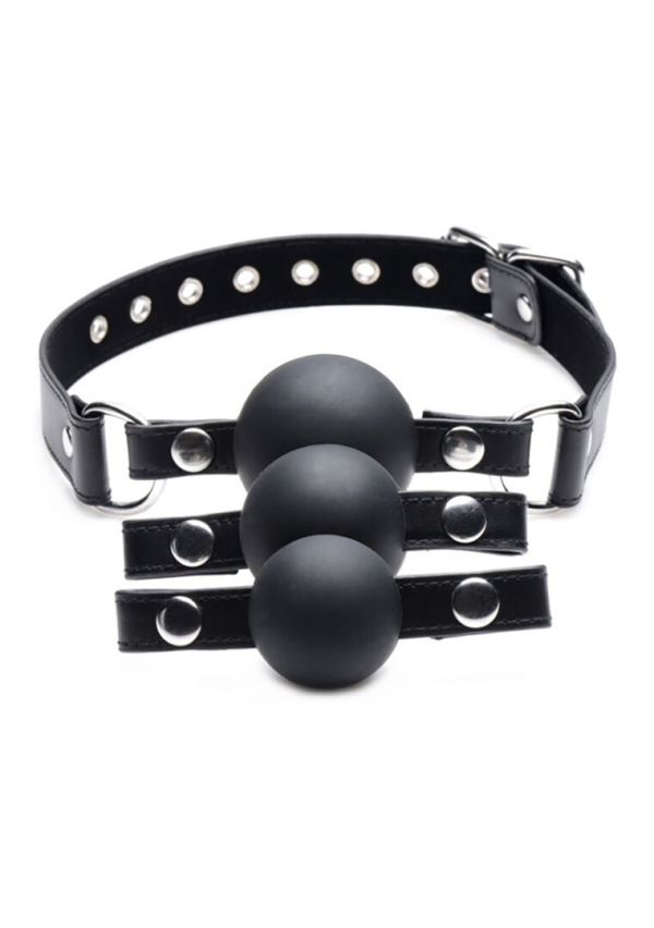 XR Brands balknevel met verwisselbare ballen in drie maten