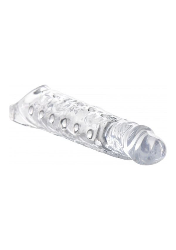 XR Brands Transparante Penisverlenging Bulbeuze Kop 7,5cm