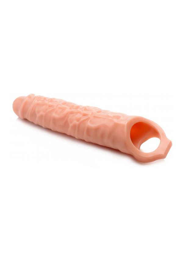 XR Brands Penissleeve Geknobbeld Hol 7,5cm Verlengd