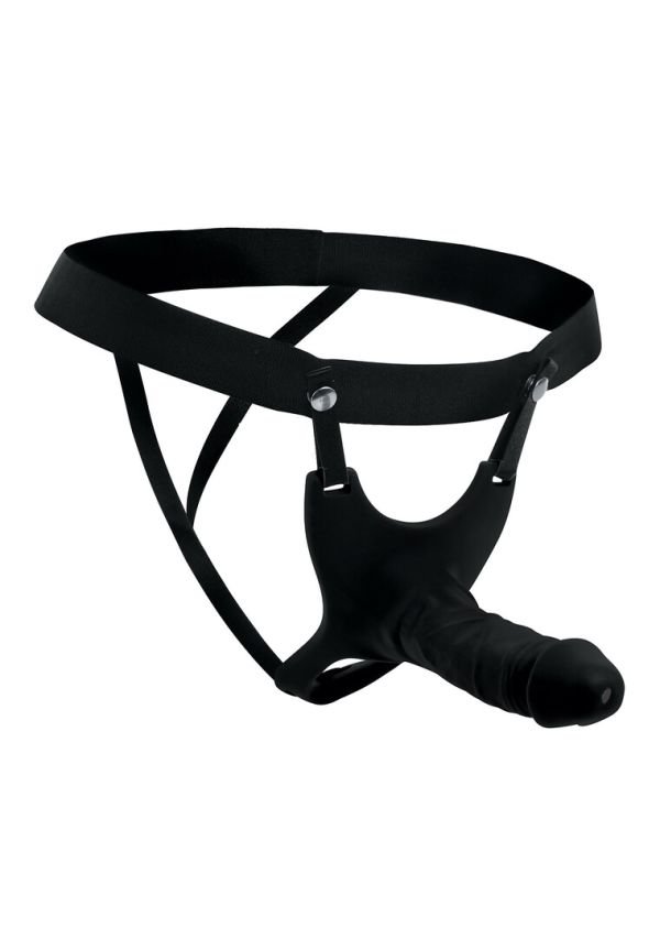 XR Brands SM Hol Siliconen Strap-On Harnas