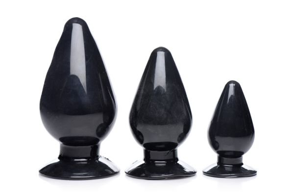 XR Brands Triple Kegels Zwart Trainer Set