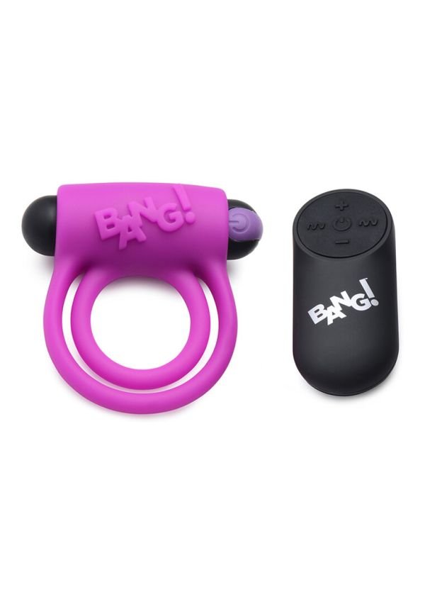 XR Brands Silicone Vibrerende Cockring Met Afstandsbediening