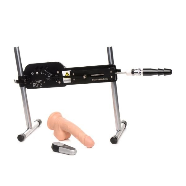 XR Brands Deluxe Pro-Bang afstandsbediende sexmachine TPE