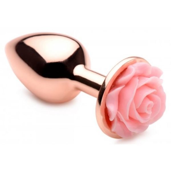 XR Brands Flower metaal plug rosé goud