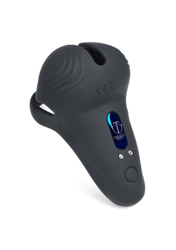 XR Brands siliconen cock en ball ring afstandsbediening vibratie