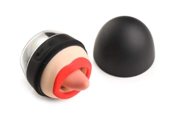 XR Brands Lady Licker getextureerde likkende vibrator