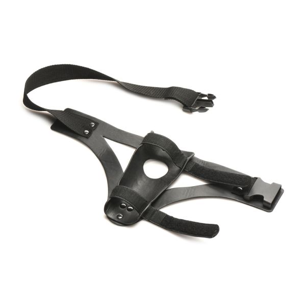 XR Brands Thunder Strap - wand harnas voor dijbeen- en schootspel