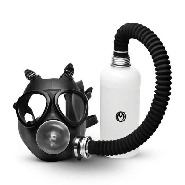 XR Brands Overload Gas Mask Stroker Kit