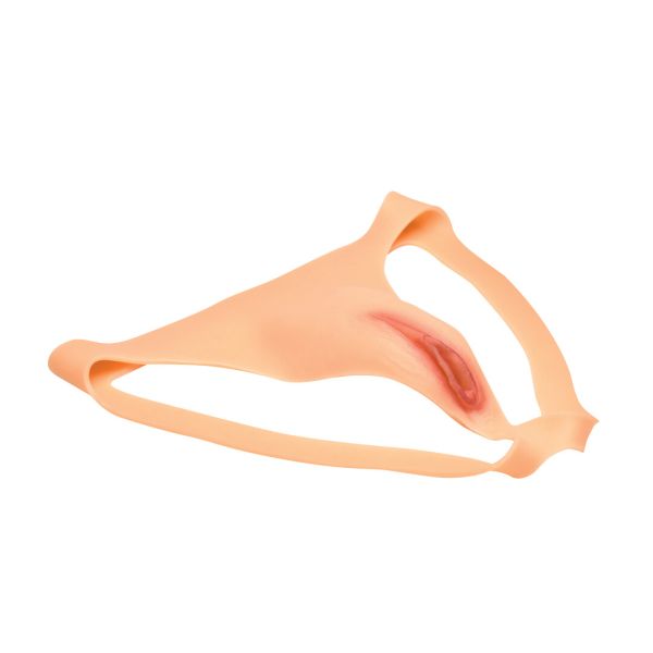 XR Brands siliconen pussy jockstrap