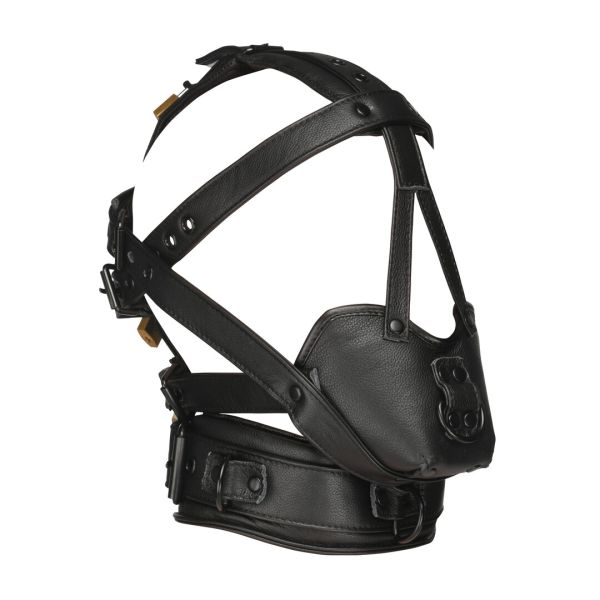 XR Brands Gevoelde hoofd harnas en muzzle