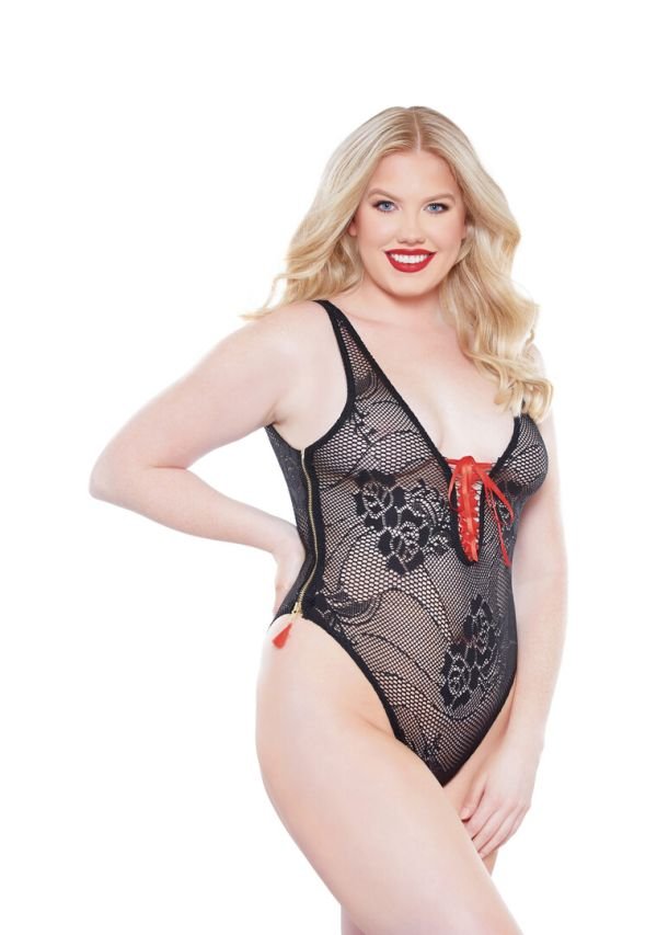 Teddy Allure Daizy Diep Plunging