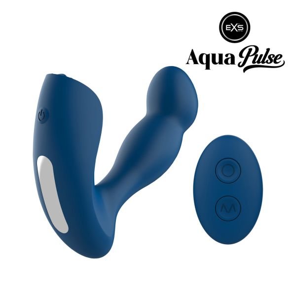 EXS AquaPulse Triton Pro Blauw Nauwkeurig Prostaatmassager