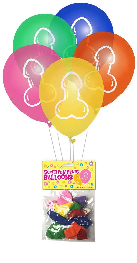 Little Genie Productions Penis Ballonnen Assorted