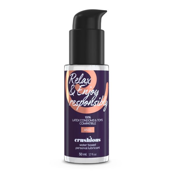 Crushious Anale Glijmiddel 50 ml met Ontspannende Formule