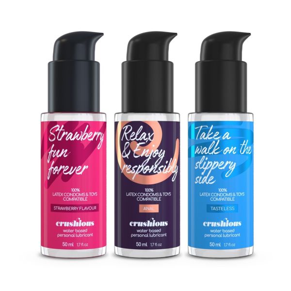 Crushious Glijmiddel Essentials Trio 150 ml