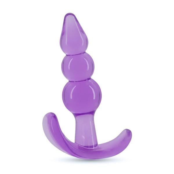 Crushious Plunger Purple Draagbare Anale Plug