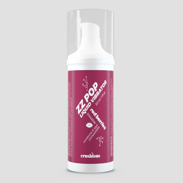 Crushious ZZ Pop Red Berries Warming Gel 30ml