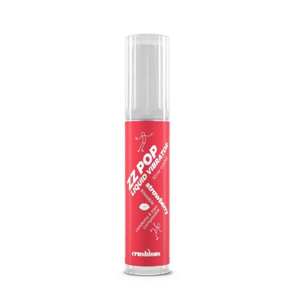 Crushious ZZ Pop Strawberry Tingling Oral Gel 10ml