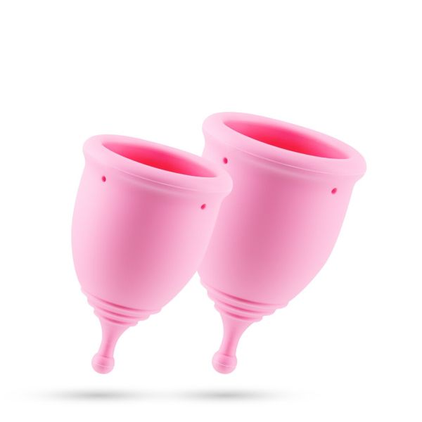 Crushious Minerva Menstruele Cups S en L Roze
