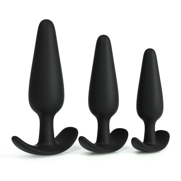 Crushious Tic Tac Toe buttplug trainingsset siliconen