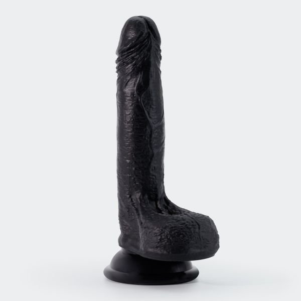 Crushious Inviktus, Zwart 19cm Dildo