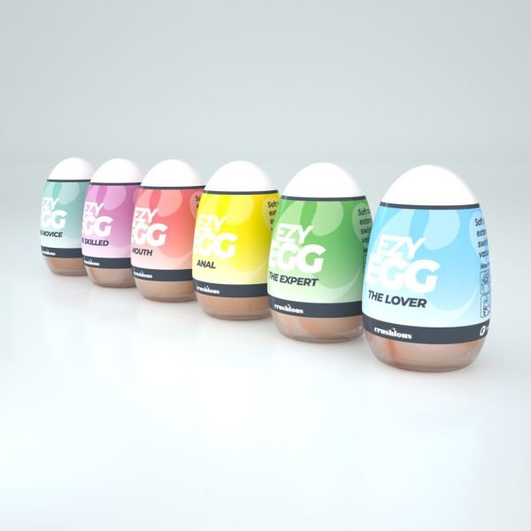 Crushious Ezy Ei 6-Pack Stroker Collectie