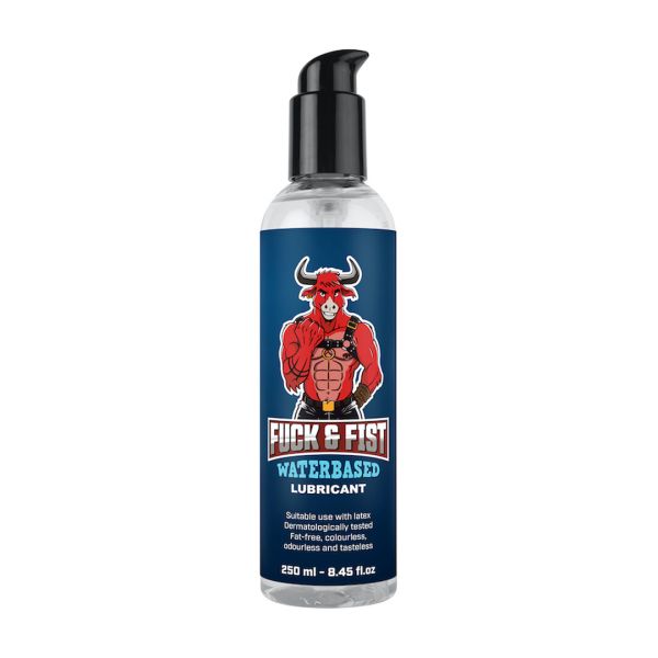 Fuck & Fist gelijkmiddel op waterbasis, 250ml middenmaat fles