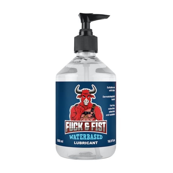 Fuck & Fist Gelijkmiddel op waterbasis, 500ml Grote Fles