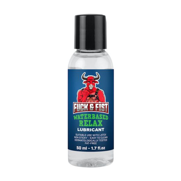 Fuck & Fist Gelijkmiddel op waterbasis Relax, 50ml Reis-Fles