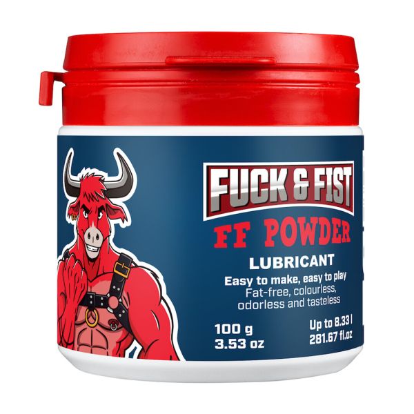 Fuck & Fist Poeder Glijmiddel, 100g Kompakte Pot