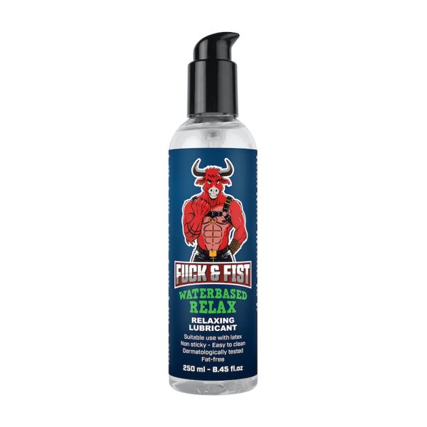 Fuck & Fist waterbased ontspanner gelijkmiddel, 250ml grotere fles