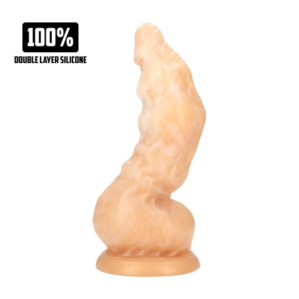 Fiction Cocks Golden Alien Invader dildo, Metallic Goud