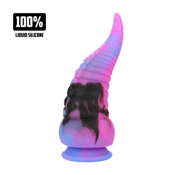 Fiction Cocks Deep Riser dildo, Paarse Siliconen Fantasie