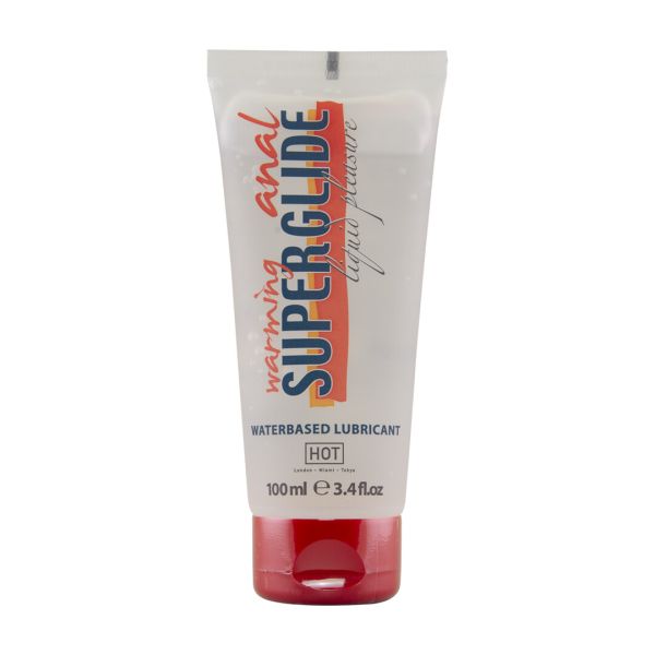 HOT Anal Superglide Verwarmend Glijmiddel 100 ml