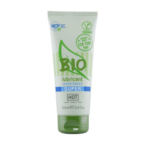 HOT Superglide Waterbasis Glijmiddel 100ml Organische Veganist