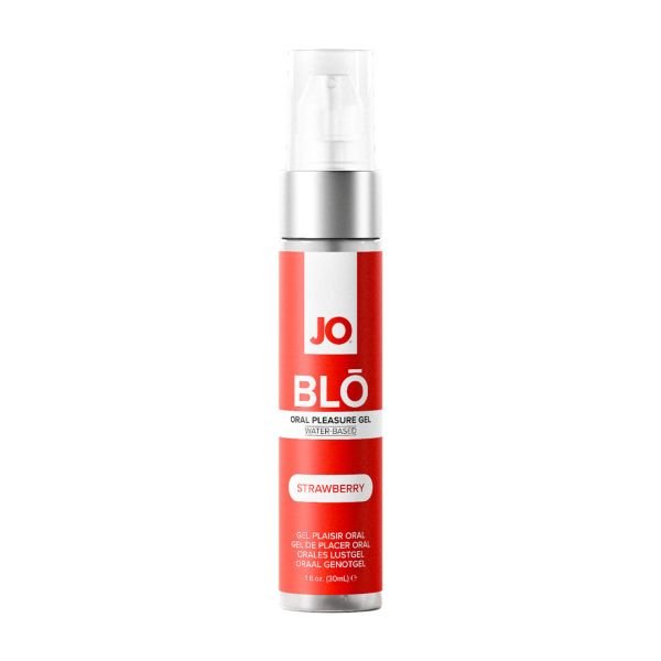 JO Blo Aardbeismaak Orale Gel, 30 ml