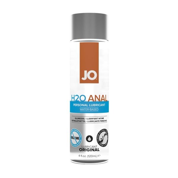 JO H2O Anaal Origineel Waterbasis Glijmiddel, 120ml