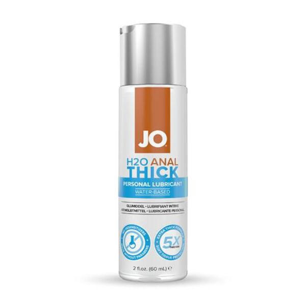 JO H2O Anaal Dik Extra-Dicht Glijmiddel, 60 ml
