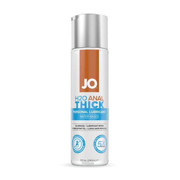 JO H2O Anaal Dik Glijmiddel op waterbasis, 240ml Zwaar